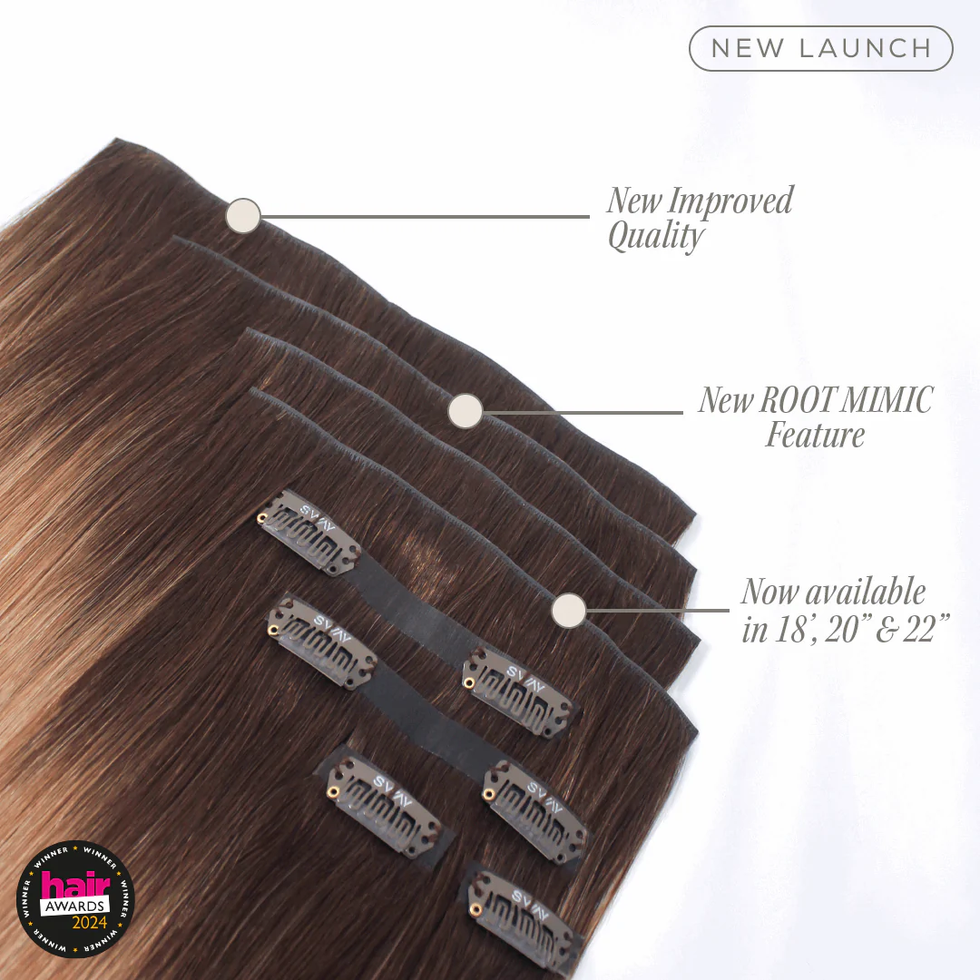 18" Seamless® Clip Ins (180g) - Image 3
